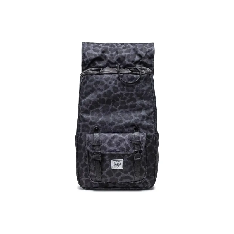 Herschel Eco-Friendly Recycled Fabric Backpack Unisex Digital Leopard Black-1