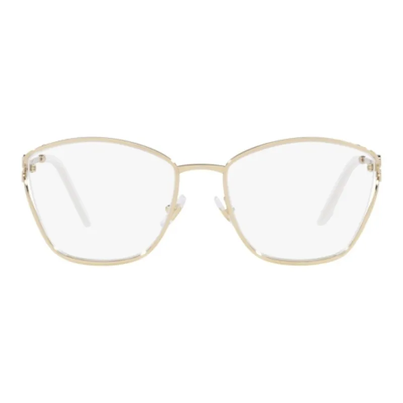 MIU MIU Metal Butterfly Eyeglass Frames Women's Gold-1