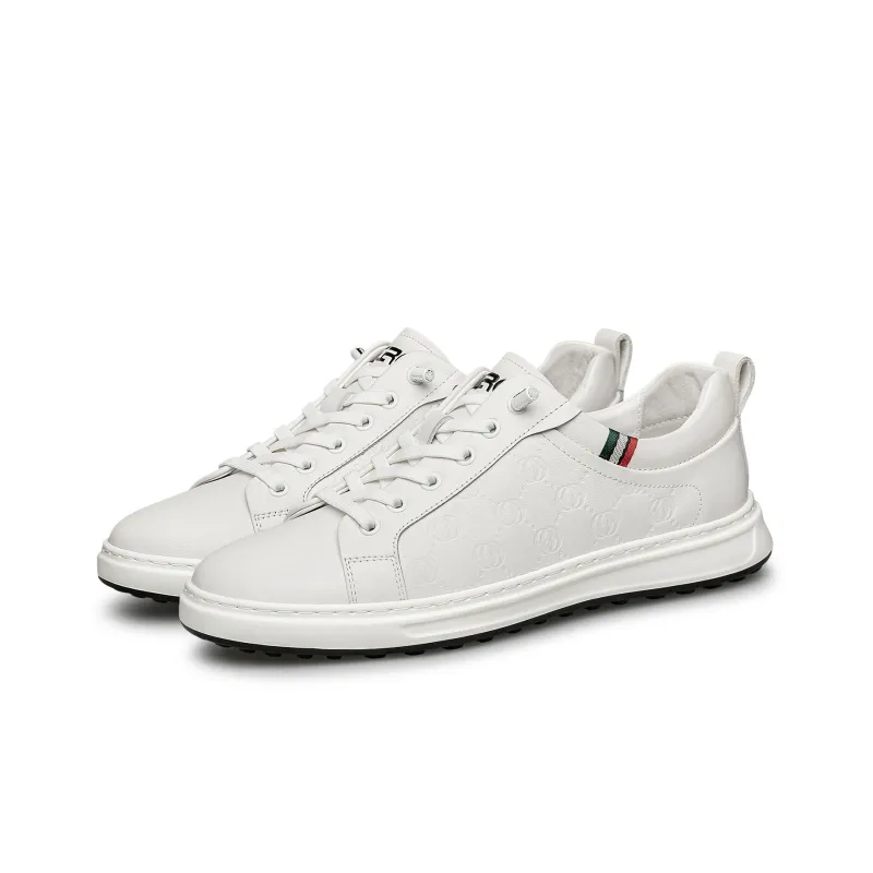 ZRO Low Top Skateboard Shoes Men's White-1