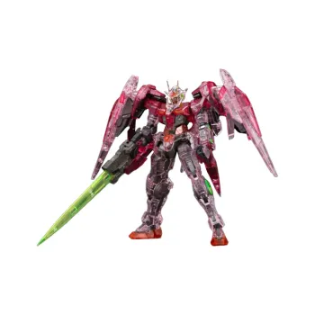 BANDAI RG EXPO Event Exclusive Mobile Suit Gundam 00 OO Gundam RAISER Model Kits Multicolor Transparent