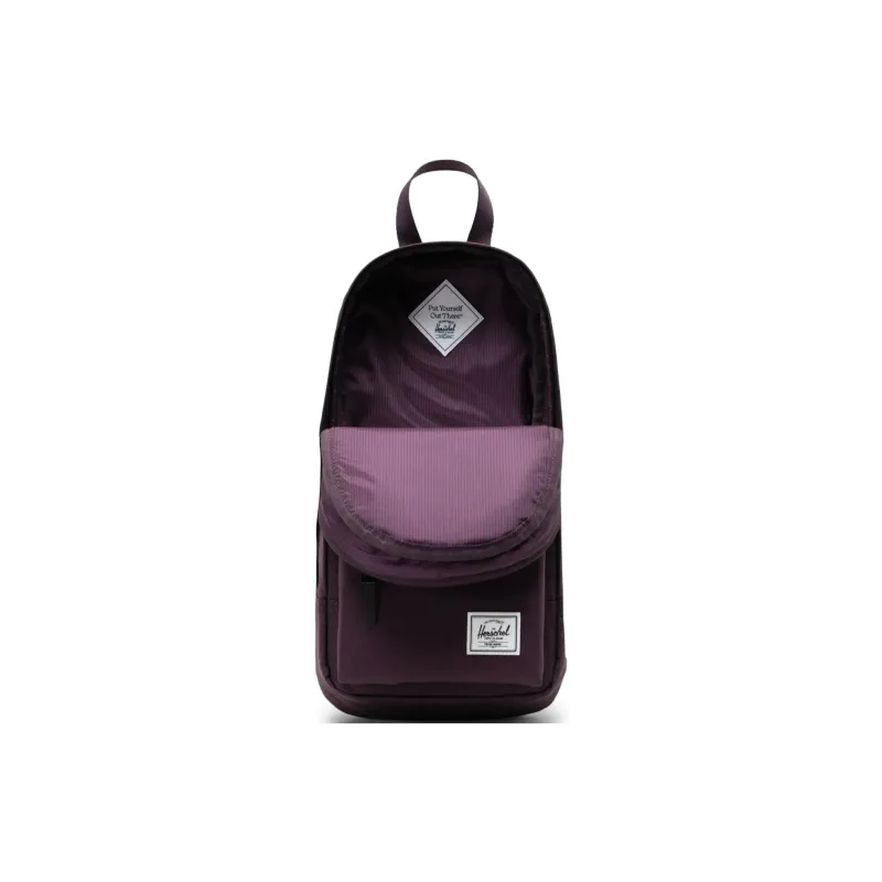 Herschel EcoSystem™ Recycled Fabric Crossbody Bag Shoulder Bag Unisex Plum-Colored-1