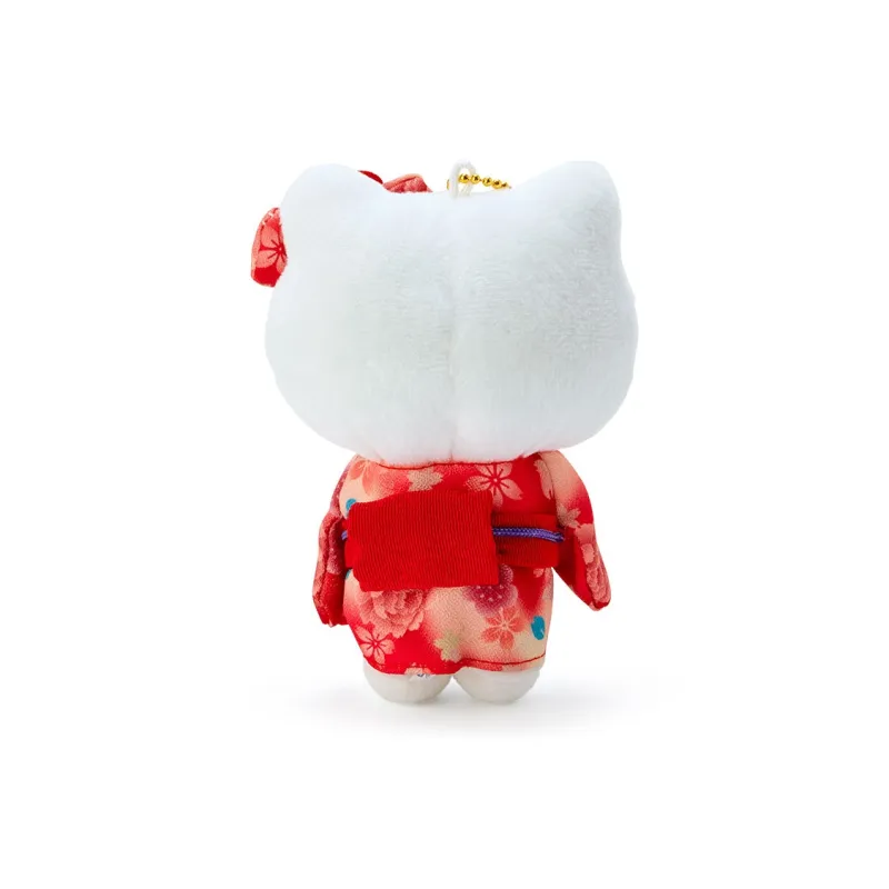 Sanrio Hello Kitty Gradient Kimono Dolls Plush Pendant 12cm High-2