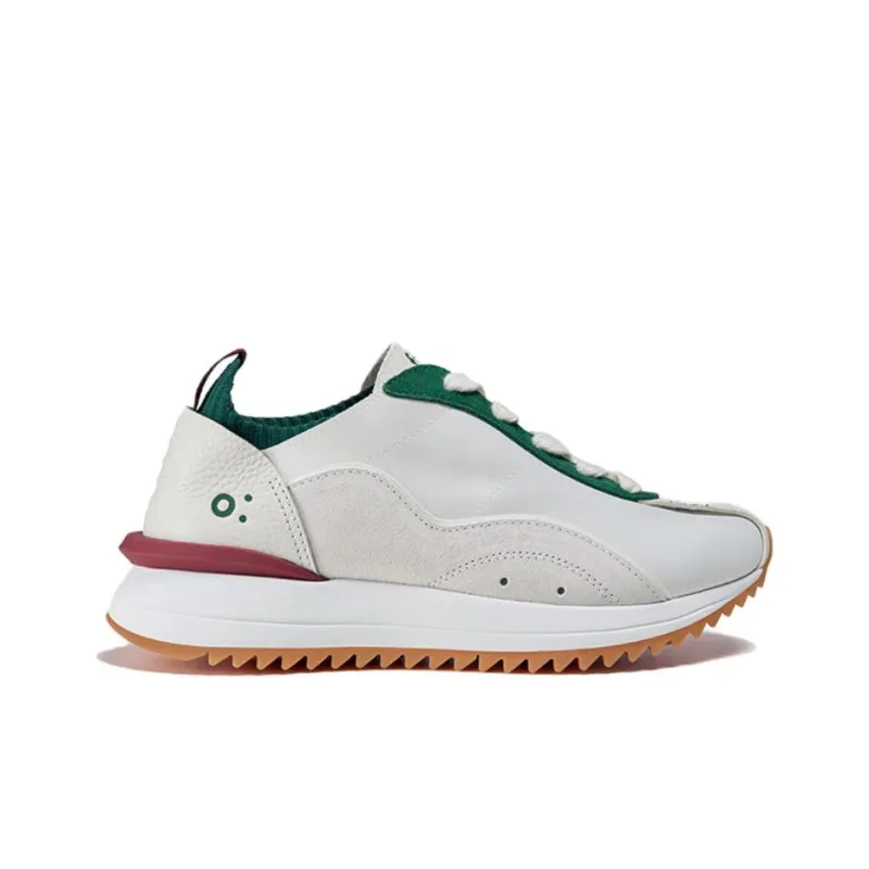 FAJO Ice Cream Silk Shoes Breathable Lightweight Casual Shoes Unisex Mismatched Red And Green-2
