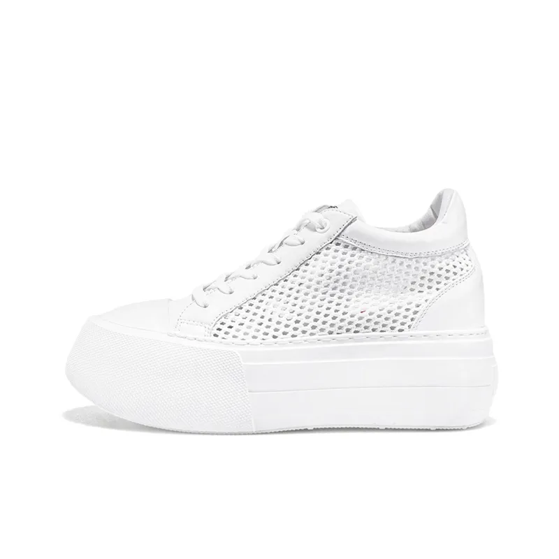 IiJin Breathable Height Increase Skateboard Shoes Women's-0