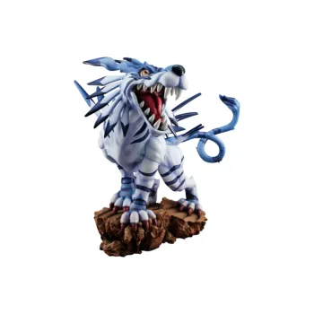 MegaHouse Garurumon Precious G.E.M. Digimon Battle Styling Scale Figures