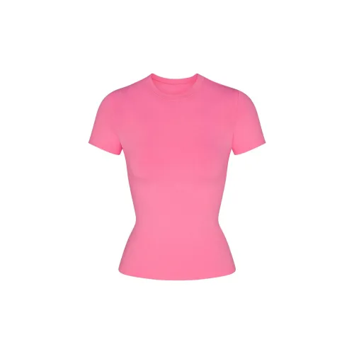 Skims T-Shirts Women's Sugar Pink