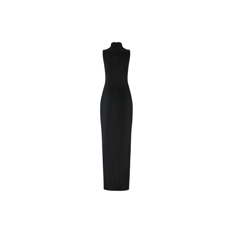 I.AM.GIA TAGAN MAXI DRESS Sleeveless Dress Women's BLACK/Black-1