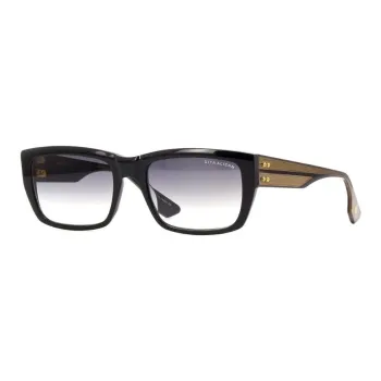 DITA Acetate Irregular Shape Sunglasses Men's Black