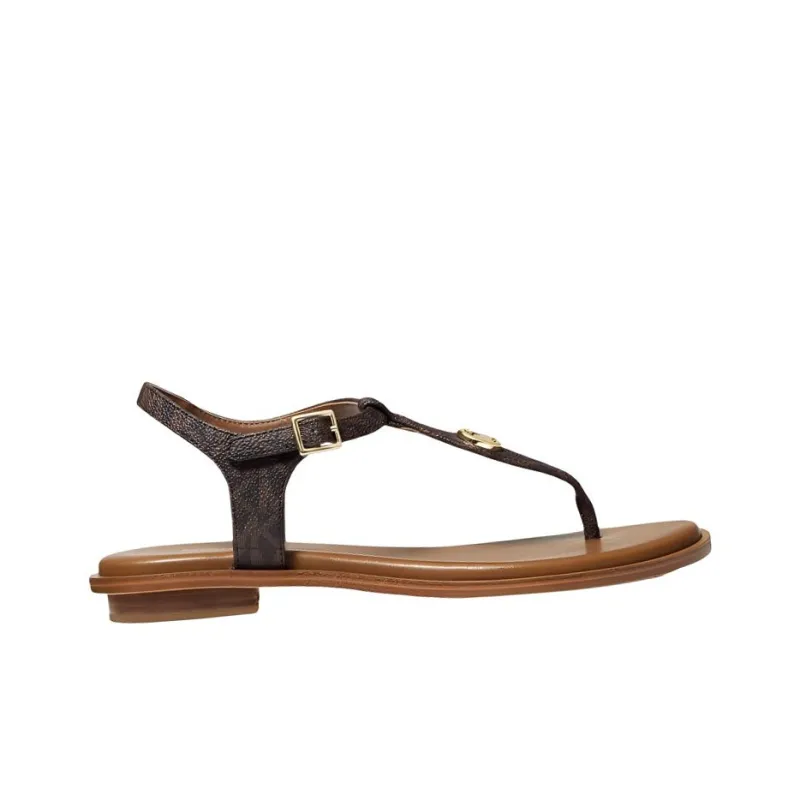 MICHAEL KORS Mallory Strap Sandals Women's Brown-1