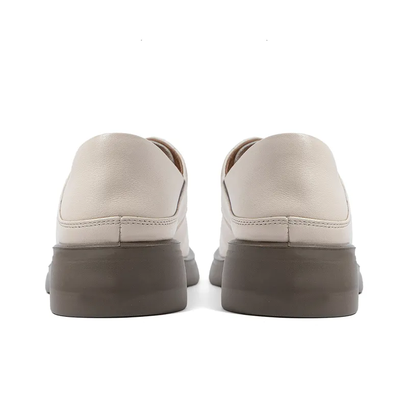COMELY Loafers Women's Black/Beige/Light Brown-4