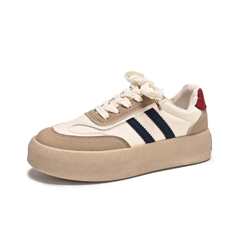 Crocodile Slip-Resistant Low-Top Skateboard Shoes Women's-3