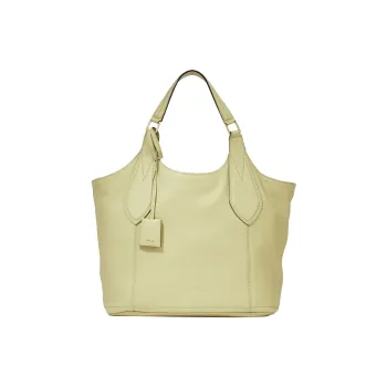 LANCEL Medium Alphonse De LANCEL Leather Tote Bag