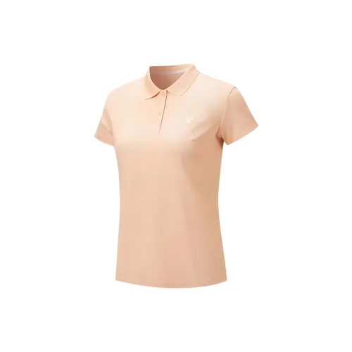 XTEP Polo Shirts Women's Lotus Pink