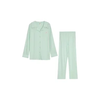 Red Beans At Home Pajama Set Women's