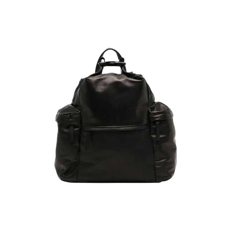 Yohji Yamamoto Multiple pocket Leather Backpack-0