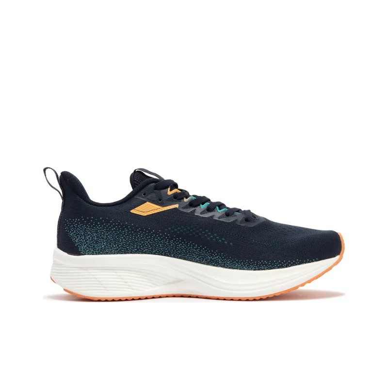 361° Anti-Slip Wear-Resistant Low-Top Sprint Running Shoes Men's Black Green-1