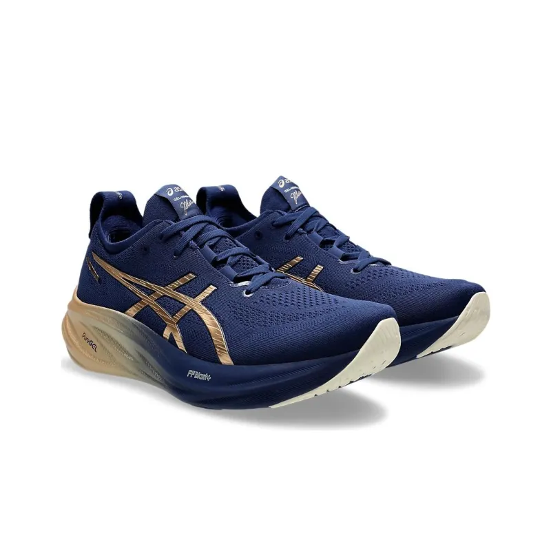 Asics Gel Nimbus 26 Platinum Blue Expanse Champagne-2