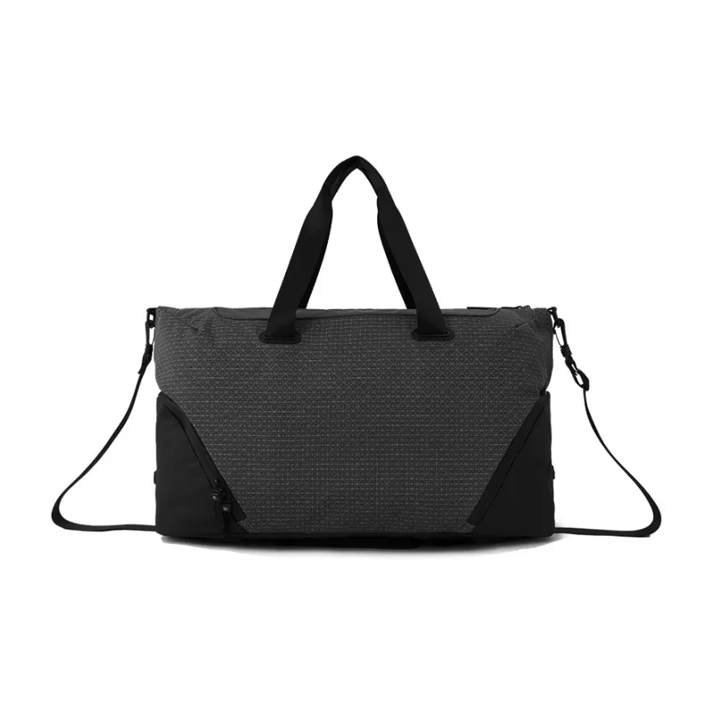 Reebok Fabric Shoulder Bag, Crossbody Bag, Handbag Medium Size Men's Black/Navy Blue/Gray Green-10