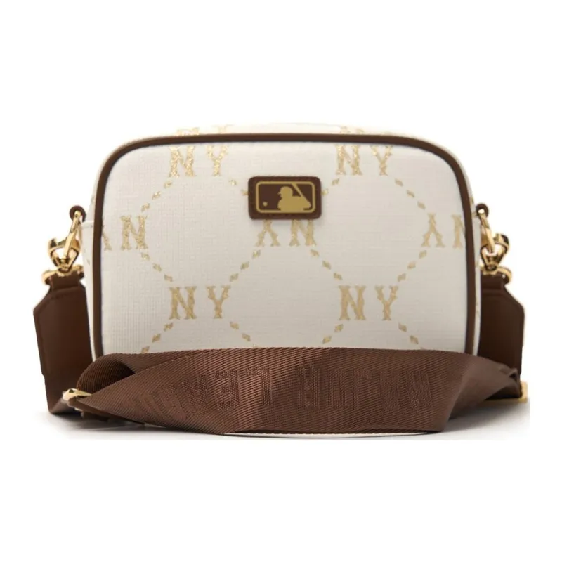 MLB Polyester With Nylon Crossbody Bag Regular Unisex White-4