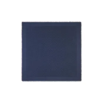 GUCCI Cotton Knit Scarves Women's Blue