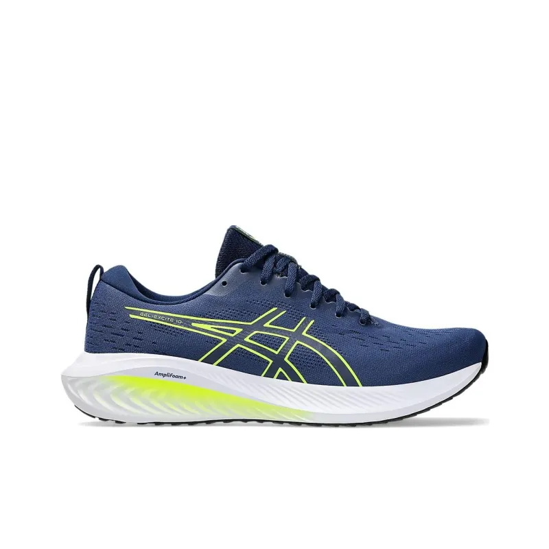 Asics Gel Excite 10 Blue Expanse Safety Yellow-1