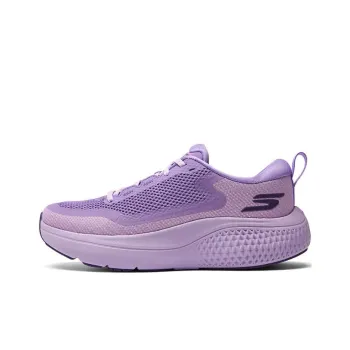 Skechers Anti Slip Wear Resistant Low Top Running Shoes Women's Purple