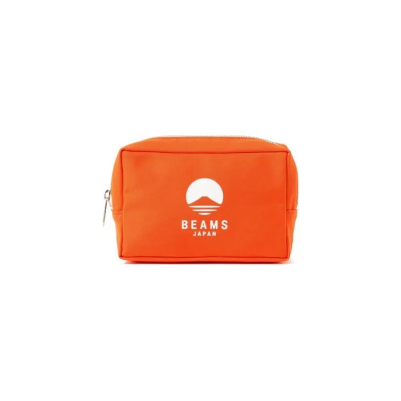 Beams × Evergreen Works Collaboration Cotton Storage Bag Unisex Black/Marine Blue/Orange-9