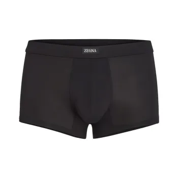 Ermenegildo Zegna Logo Detailed Trunks