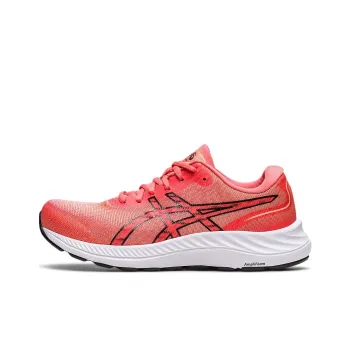 Asics Gel Excite 9 Cushioning, Wear Resistant Low Top Running Shoes Women's Orange Red