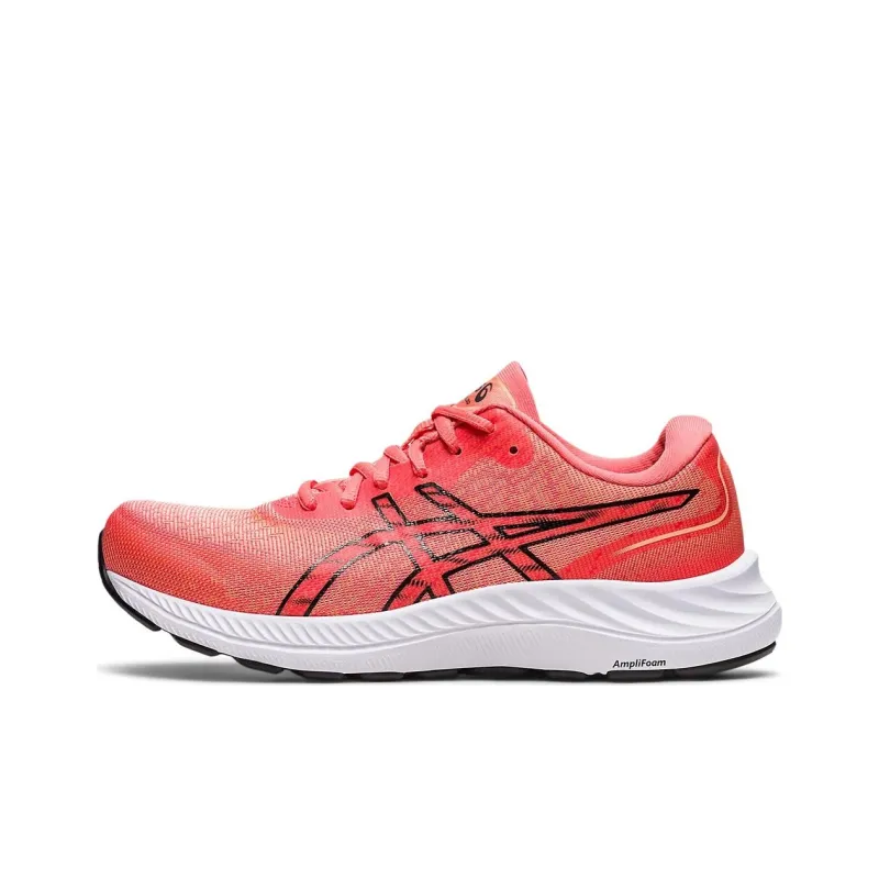 Asics Gel Excite 9 Cushioning, Wear Resistant Low Top Running Shoes Women's Orange Red-0