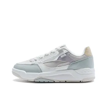 XTEP New Glow Lightweight Low Top Skateboard Shoes Women's White Blue