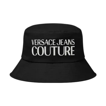 VERSACE Flat Crown Bucket Hat