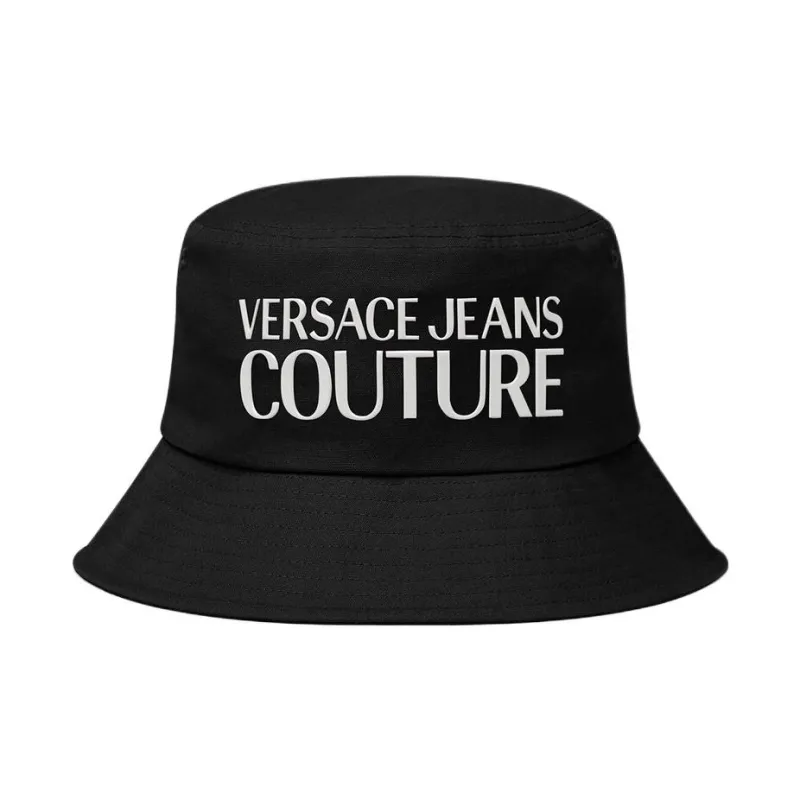 VERSACE Flat Crown Bucket Hat-0
