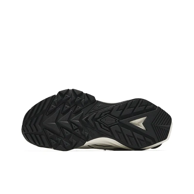 Anta Water Resistant Low Top Running Shoes Women's Ivory White-4