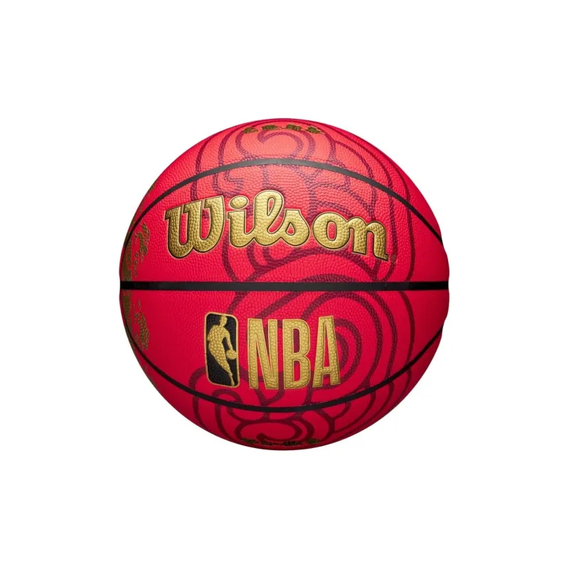 Wilson Size 7 Indoor Outdoor Universal Basketball Synthetic Leather Red-0