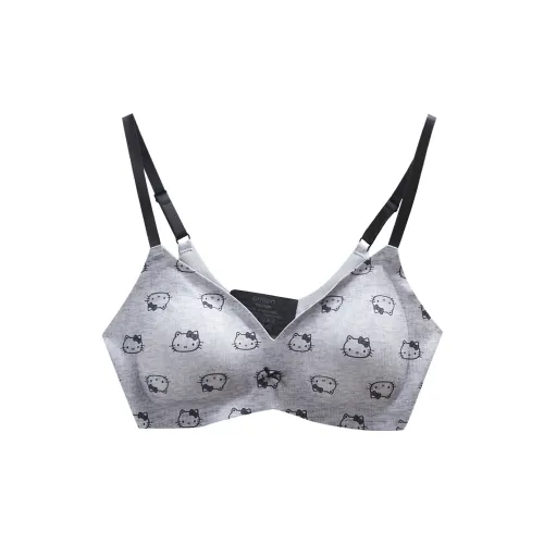 GUKOO x Hello Kitty Bra Women's Smoke Gray