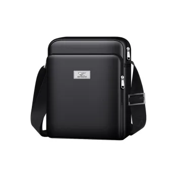 SEPTWOLVES Oxford Shoulder Bag, Crossbody Bag Unisex Black/Blue
