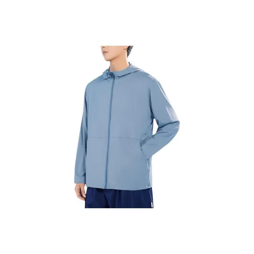 361° Sun Protection Clothing Men Grey European Blue