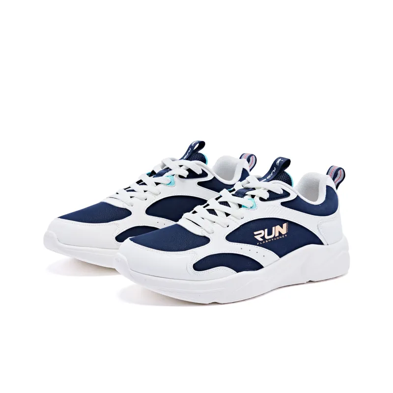 QIAODAN Cushioning Breathable Low-Top Running Shoes Men's Nova Blue-2
