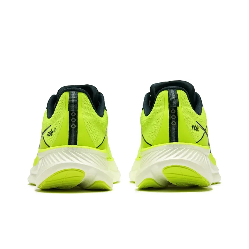 Saucony RIDE 17 Low-Top Running Shoes Men's Fluorescent Green Orchid-3