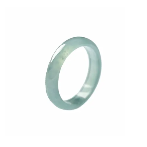 Seven Little Craftsmen Glutinous Jade Rings Unisex