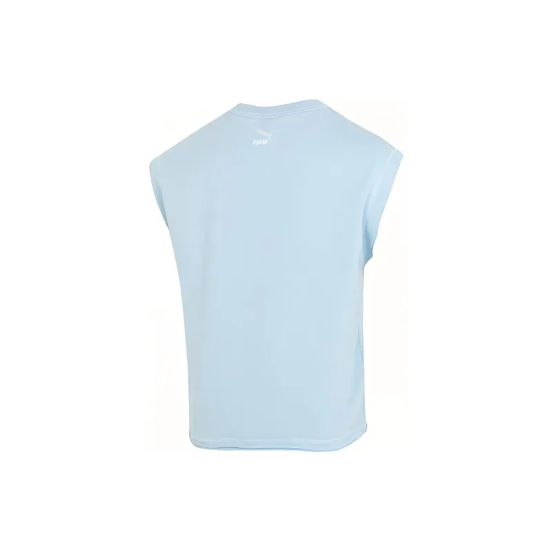 PUMA SS24 Tank Tops Unisex Light Blue-1