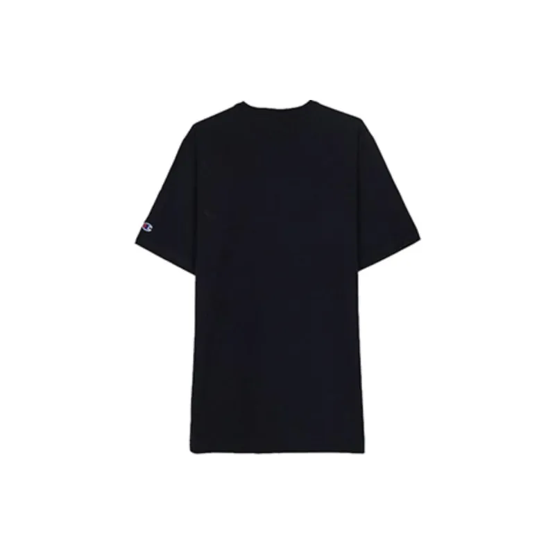 Champion T Shirt US Version Unisex Black-1