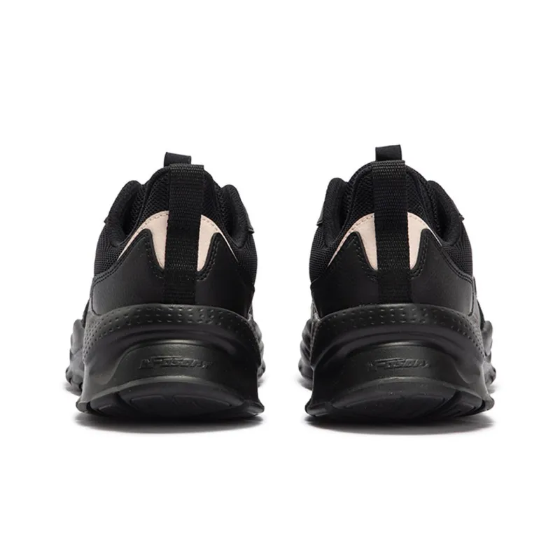 361° Anti Slip Wear Resistant Low Top Casual Running Shoes Women's Black-3