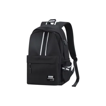 SEPTWOLVES Oxford Backpack Regular Unisex Black