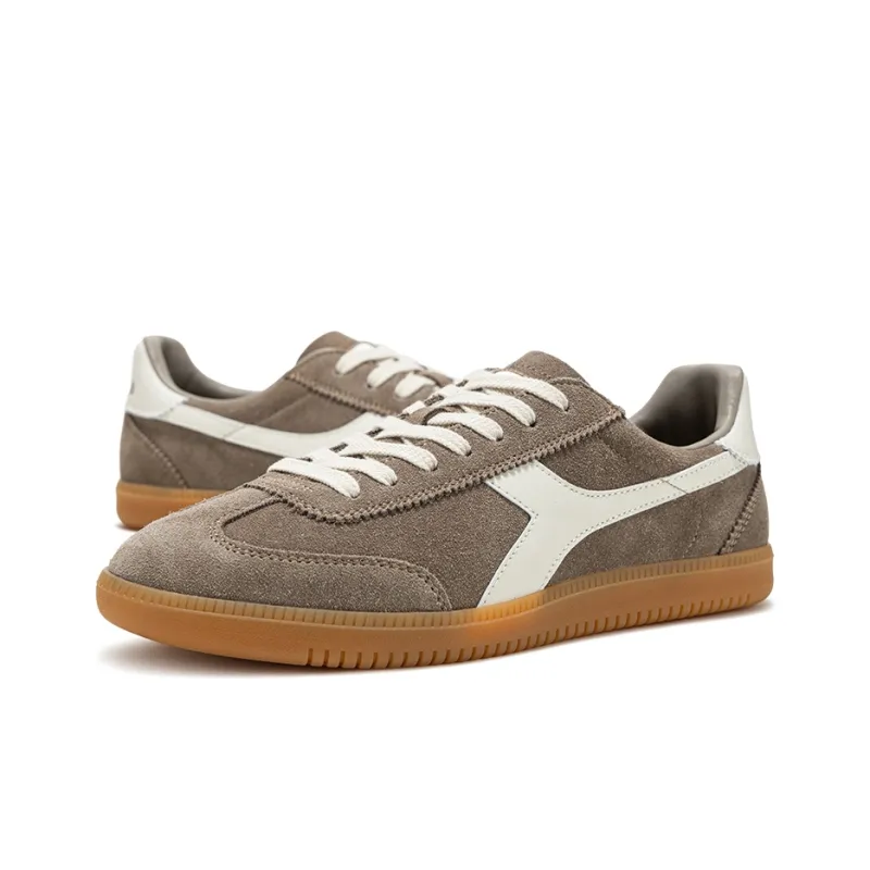 Diadora Coverage Wear Resistant Support Low Top Casual Skateboard Shoes Unisex Gray/White-2