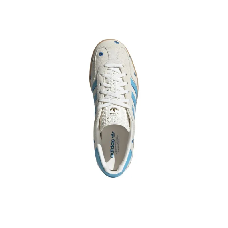 Adidas Originals GAZELLE Indoor Floral 'White Blue' Women's-2