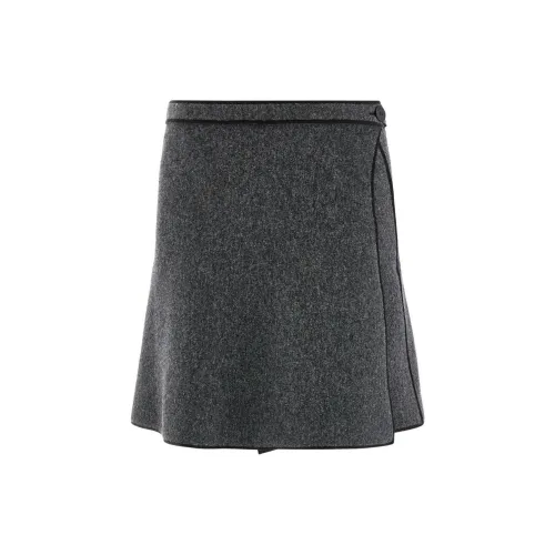 Ferragamo Casual Short Skirts Women's Gray