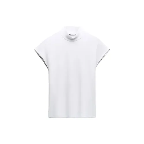 ZARA T-Shirts Women's Frosted White