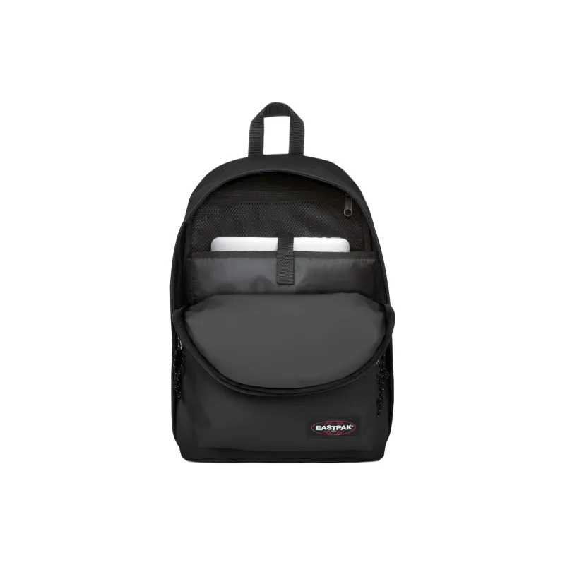 EASTPAK Nylon Backpack Medium Size Unisex Black-3